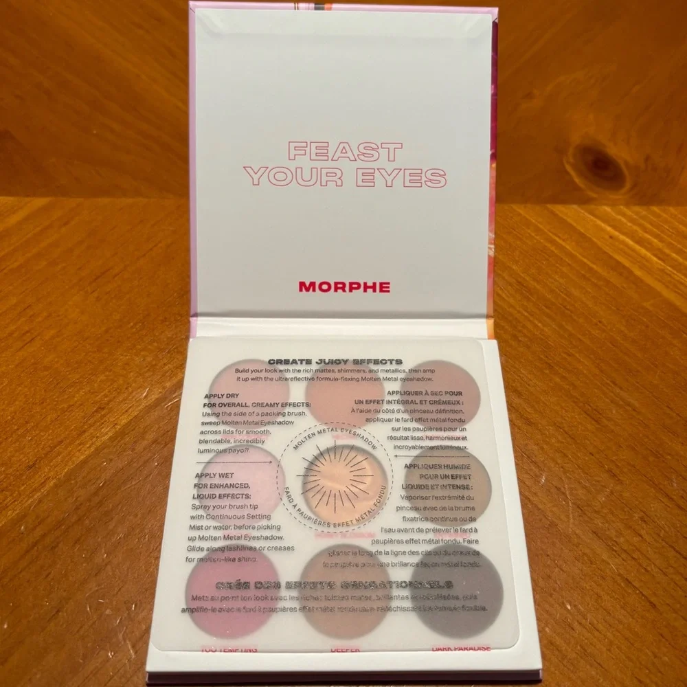 Morphe Forbidden Honey Eyeshadow Palette